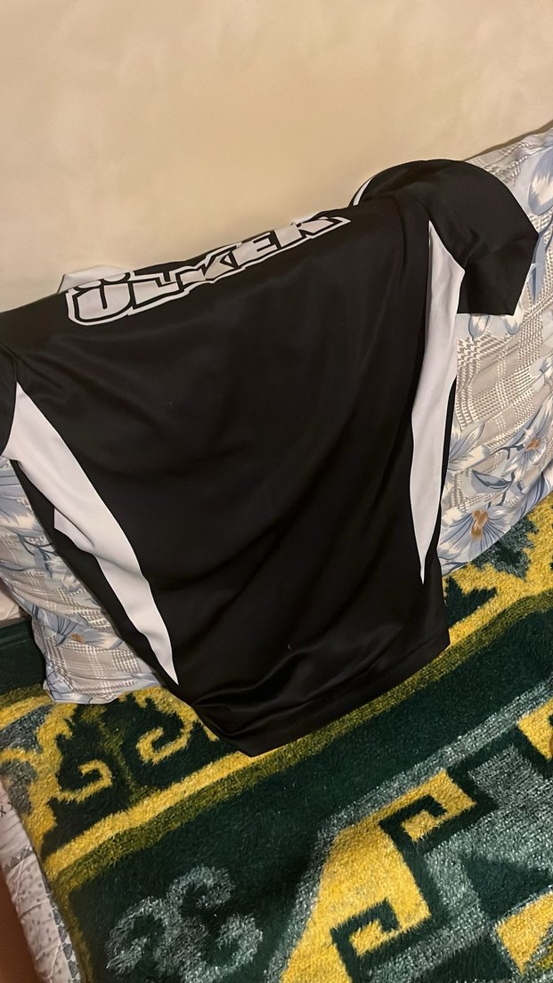 Erkek Beşiktaş Siyah Çizgili Kısa Kollu Forma - Görsel 2