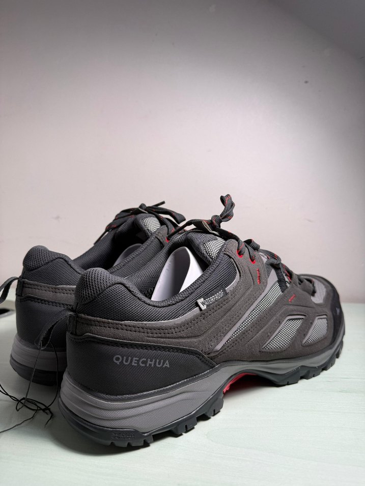 Gri Erkek Outdoor Ayakkabı Bağcıklı - Görsel 2