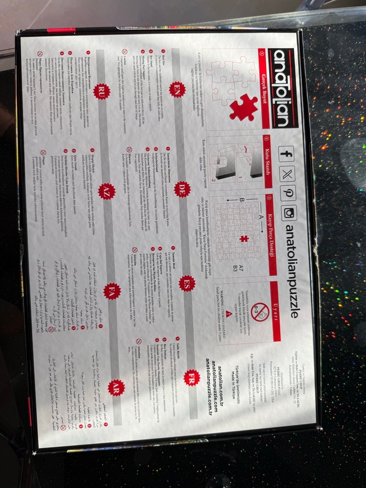 AnaTolian 1000 Parça Doğa Manzarası Puzzle - Görsel 4