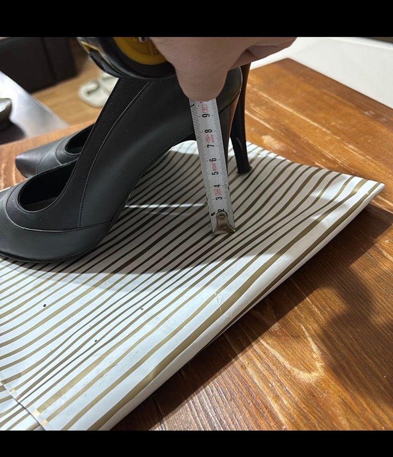 Klasik Siyah Deri Stiletto Kadın Topuklu - Görsel 3