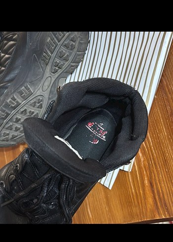 Siyah Bağcıklı Erkek Kauçuk Bot - Görsel 6