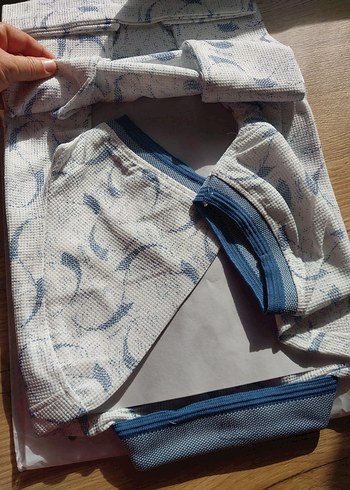 Erkek Desenli Kısa Kollu Polo Tişört - Görsel 5