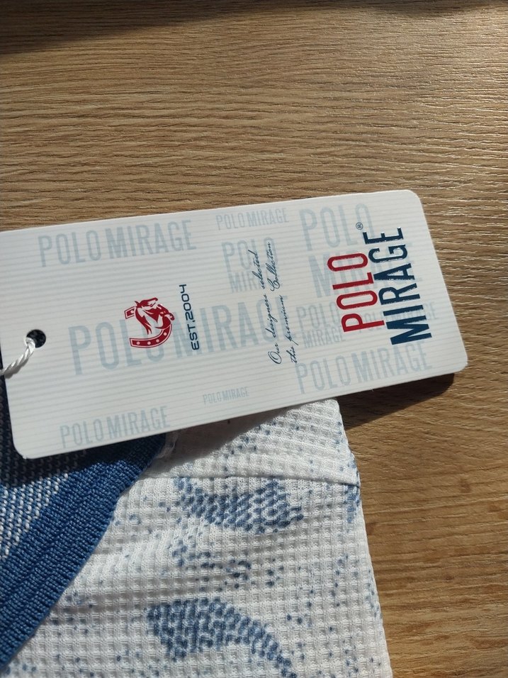 Erkek Desenli Kısa Kollu Polo Tişört - Görsel 4