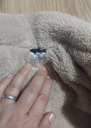 Gri Düğmeli Erkek Çocuk Kaban - Görsel 5