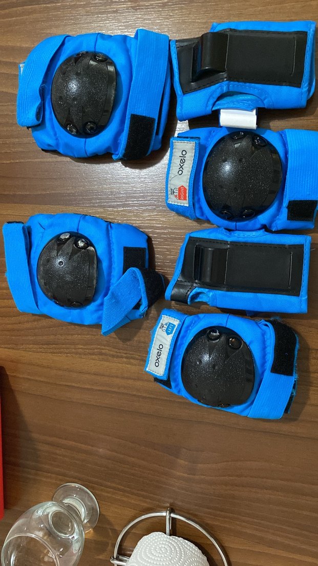 Decathlon diz dirsek seti ve kask - Görsel 4