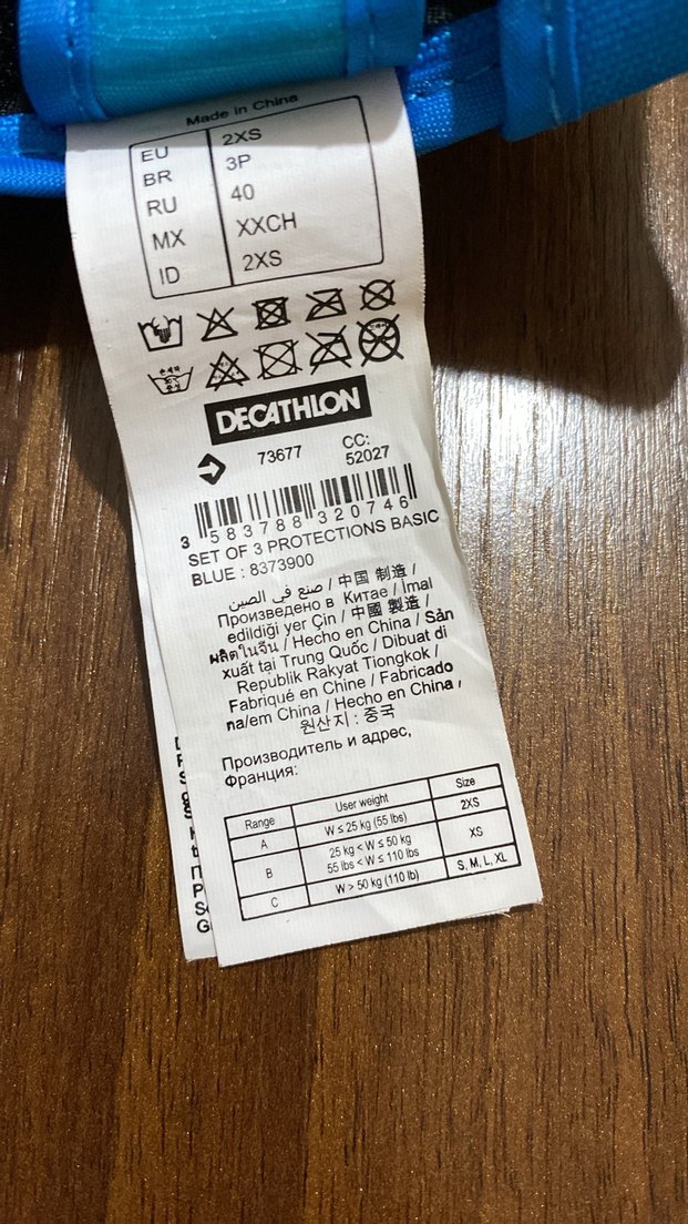 Decathlon diz dirsek seti ve kask - Görsel 3