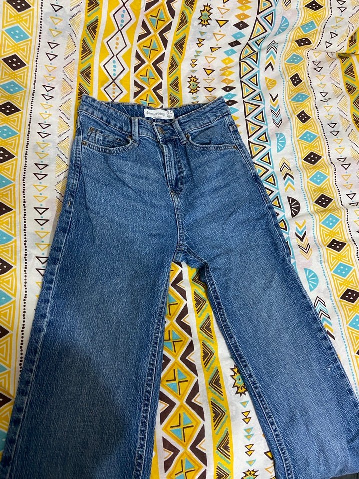 STRADİ Kadın Mavi Denim Regular Fit Jean - Görsel 4