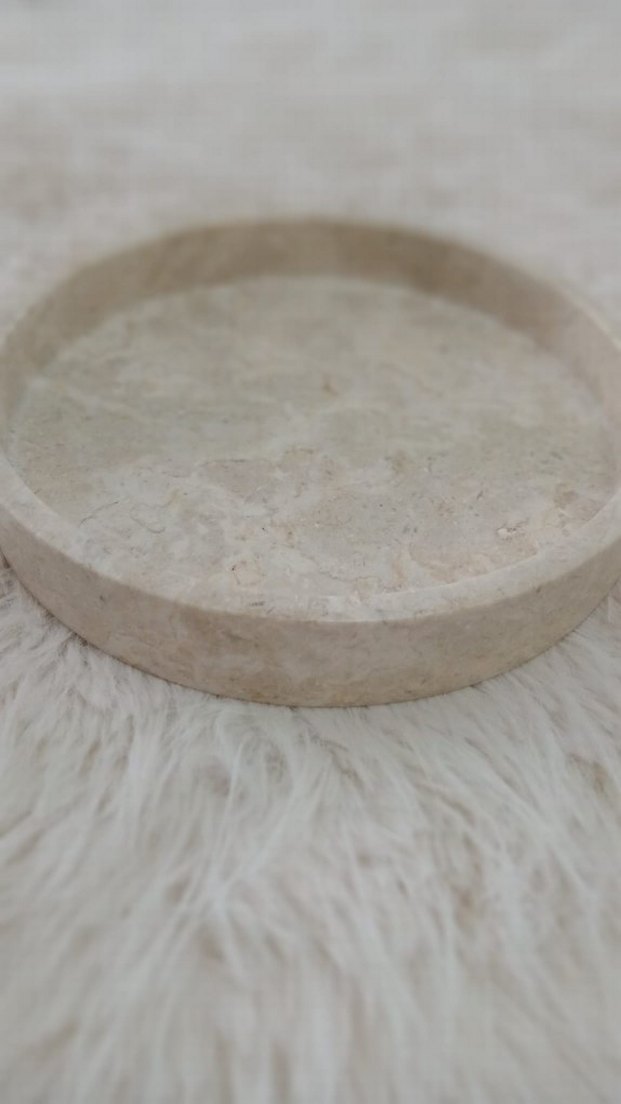 Bej mermer sunumluk - Görsel 3