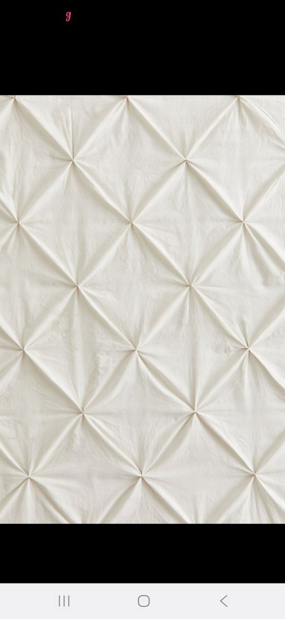 H&M Krem Nervürlü Yatak Örtüsü 180x250 - Görsel 4