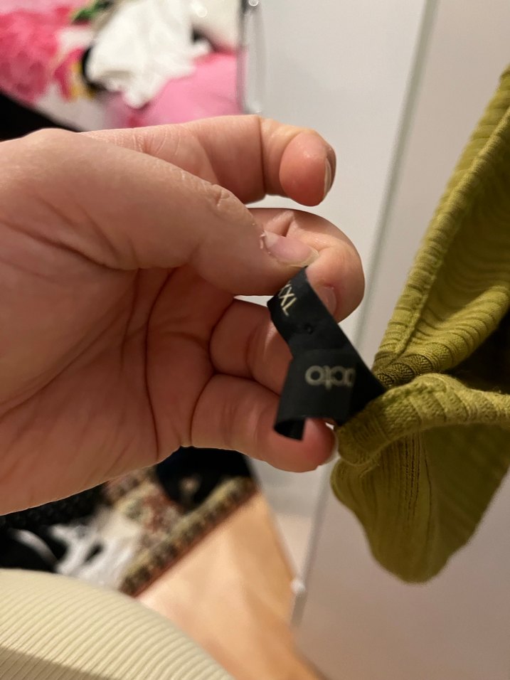 Piliseli Keten İpli Askılı Haki Elbise - Görsel 3