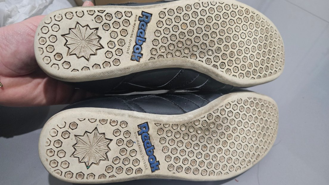 Kadın Siyah Mavi Bağcıklı Spor Ayakkabı REEBOK 37.5 - Görsel 3