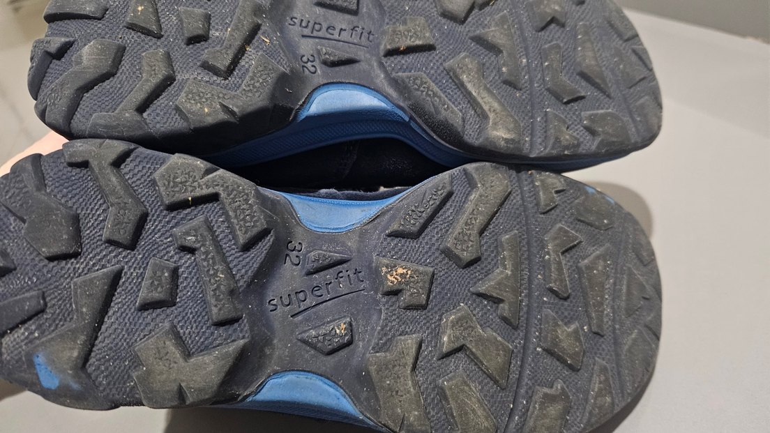 Erkek Çocuk Mavi Cırtlı Kauçuk Bot SUPERFIT 32 - Görsel 5