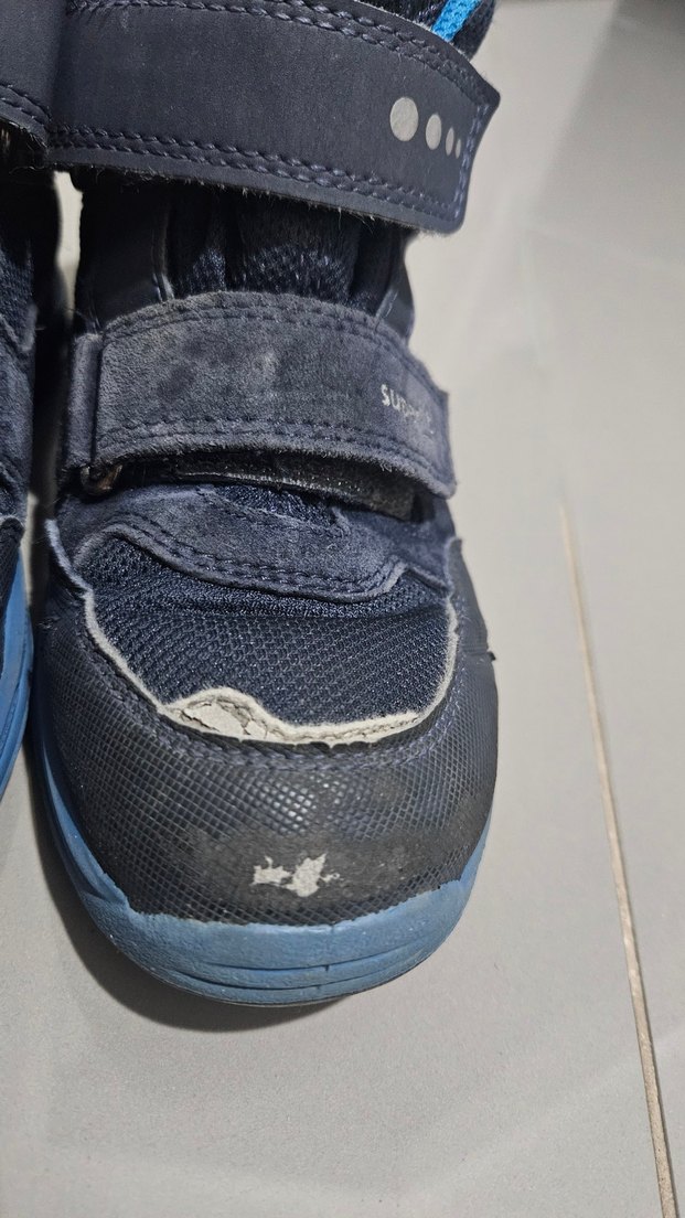 Erkek Çocuk Mavi Cırtlı Kauçuk Bot SUPERFIT 32 - Görsel 2