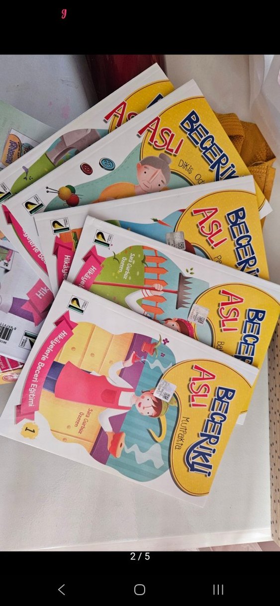 Becerikli Aslı 5 Kitap Seti - Hikayelerle Beceri Eğitimi - Görsel 2