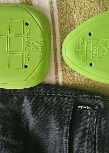 Siyah Regular Fit Erkek Motor Pantalonu Kevlar 32 beden.TEC90 - Görsel 2