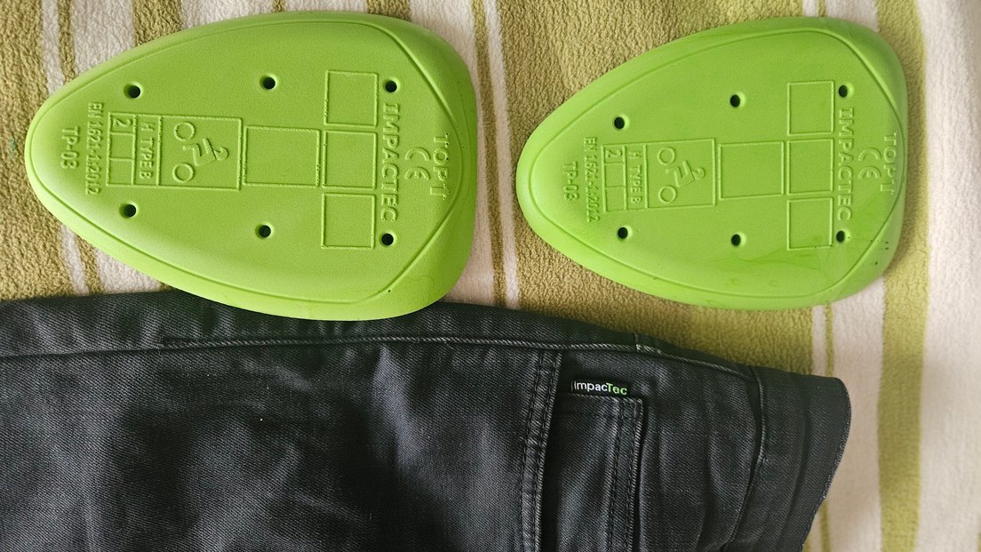 Siyah Regular Fit Erkek Motor Pantalonu Kevlar 32 beden.TEC90 - Görsel 2