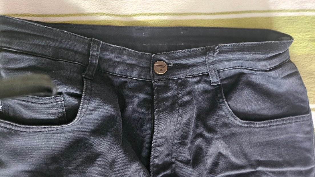 Siyah Regular Fit Erkek Motor Pantalonu Kevlar 32 beden.TEC90 - Görsel 3