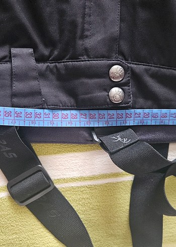 Siyah Fermuarlı Erkek Kayak Pantolonu 32 beden - Görsel 3