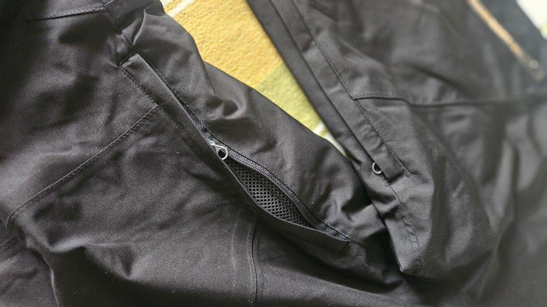 Siyah Fermuarlı Erkek Kayak Pantolonu 32 beden - Görsel 5