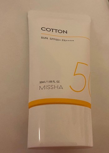 Missha Cotton Güneş Koruyucu SPF50+ PA++++ - Görsel 3