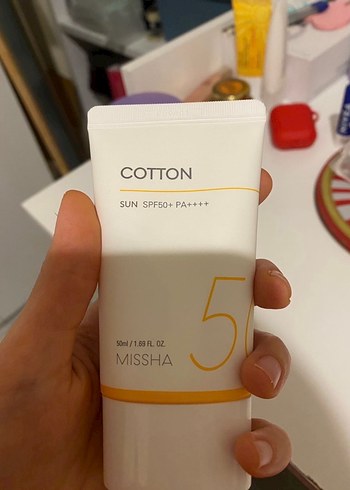 Missha Cotton Güneş Koruyucu SPF50+ PA++++ - Görsel 4
