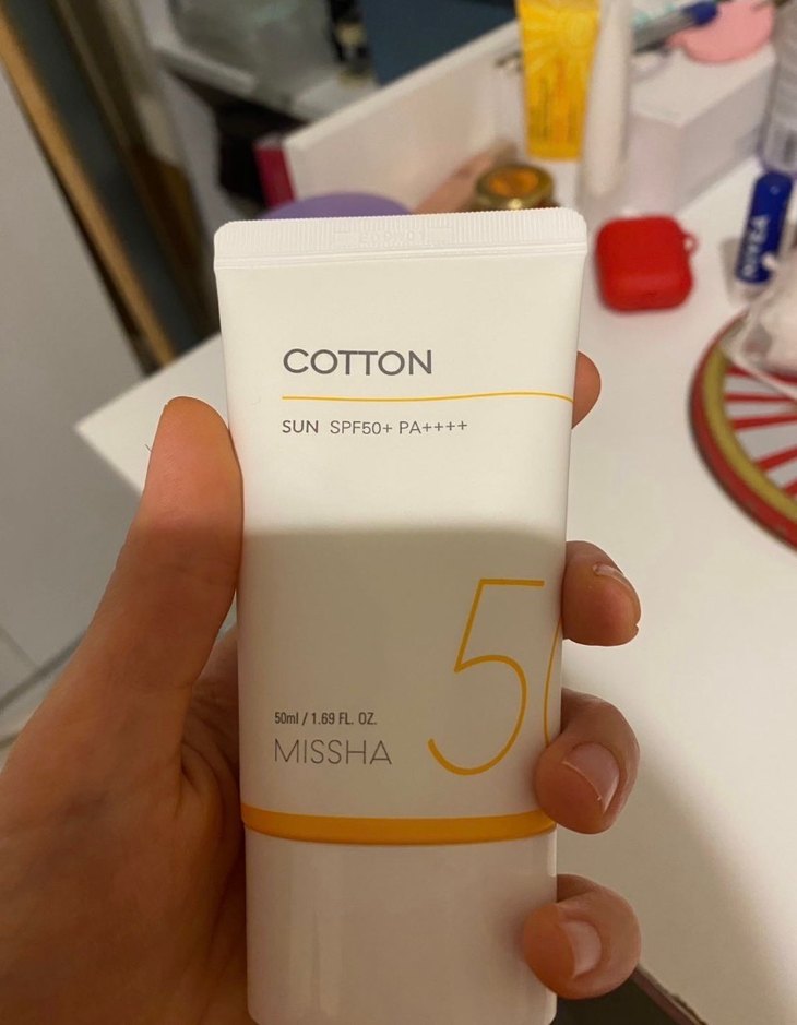 Missha Cotton Güneş Koruyucu SPF50+ PA++++ - Görsel 4