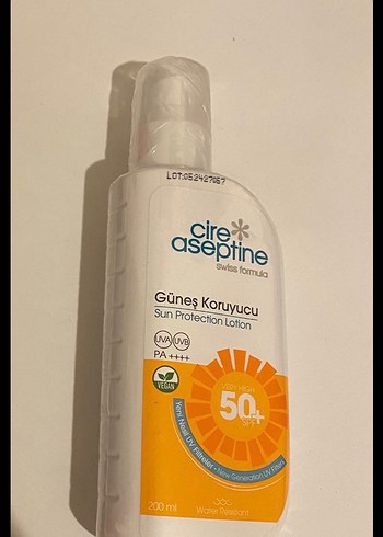 Cire Aseptine Güneş Koruyucu Losyon SPF 50+ - Görsel 4