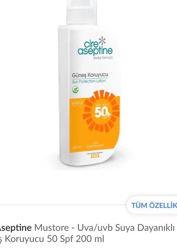Cire Aseptine Güneş Koruyucu Losyon SPF 50+ - Görsel 5