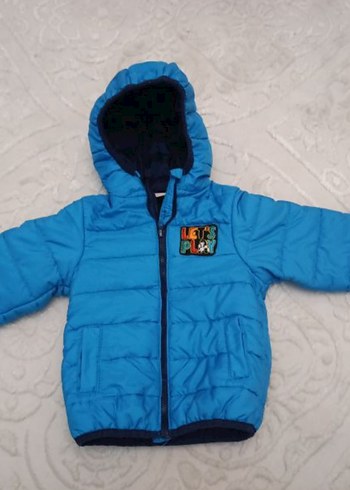 Kapüşonlu Fermuarlı Erkek Çocuk Mevsimlik Mont - Görsel 3