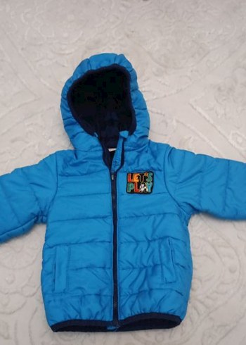 Kapüşonlu Fermuarlı Erkek Çocuk Mevsimlik Mont - Görsel 2