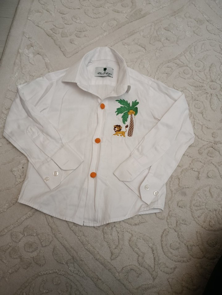 Renkli Baskılı Bebek Erkek Takım - Görsel 2