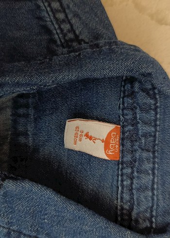 Erkek Çocuk Düğmeli Kot Gömlek - Görsel 2