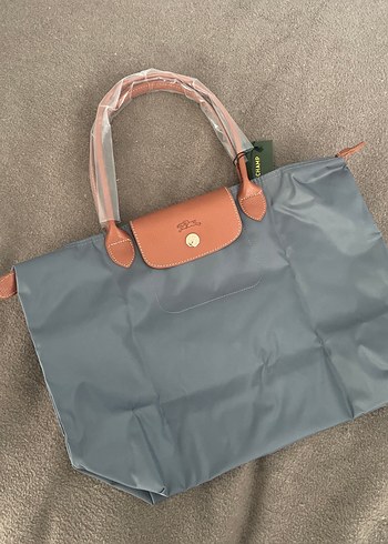 Uzun Saplı gri Deri Kadın Çapraz Çanta - Görsel 4