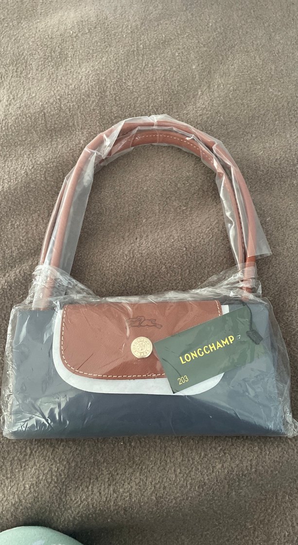 Uzun Saplı gri Deri Kadın Çapraz Çanta - Görsel 3