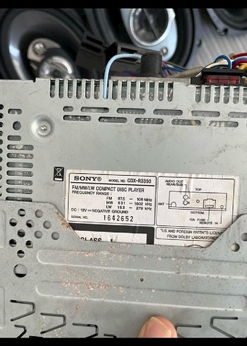 4 Hoparlörlü Siyah Gri Müzik Sistemi - Görsel 5