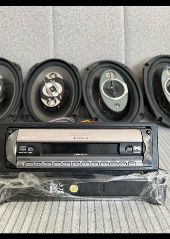 4 Hoparlörlü Siyah Gri Müzik Sistemi - Görsel 4