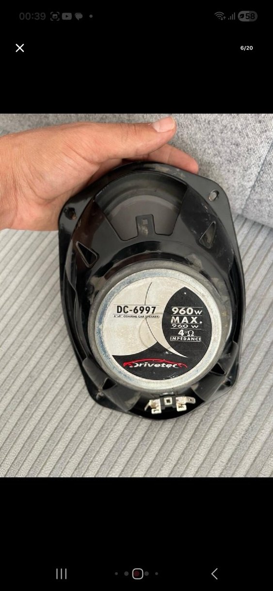 4 Hoparlörlü Siyah Gri Müzik Sistemi - Görsel 3