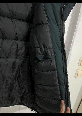 Erkek Siyah Fermuarlı Street Style Mont - Görsel 5