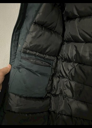 Erkek Siyah Fermuarlı Street Style Mont - Görsel 6