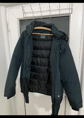 Erkek Siyah Fermuarlı Street Style Mont - Görsel 4