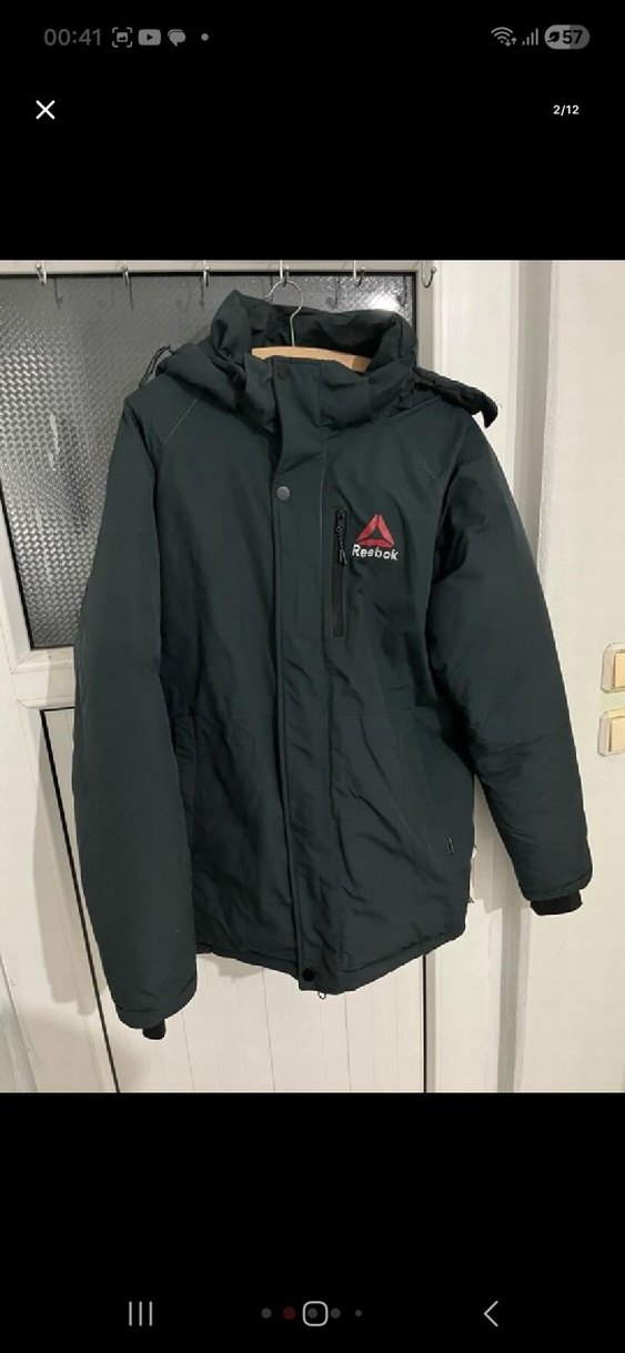 Erkek Siyah Fermuarlı Street Style Mont - Görsel 2