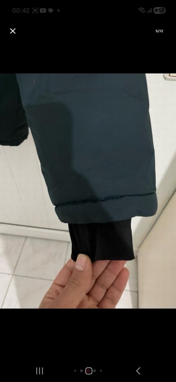 Erkek Siyah Fermuarlı Street Style Mont - Görsel 3