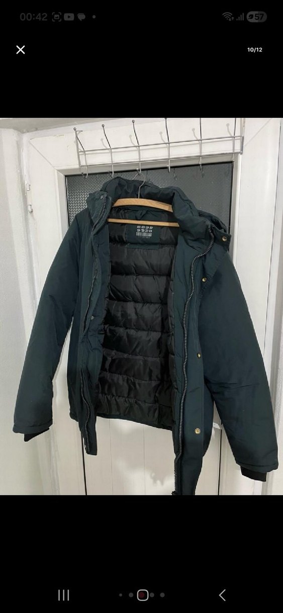 Erkek Siyah Fermuarlı Street Style Mont - Görsel 4