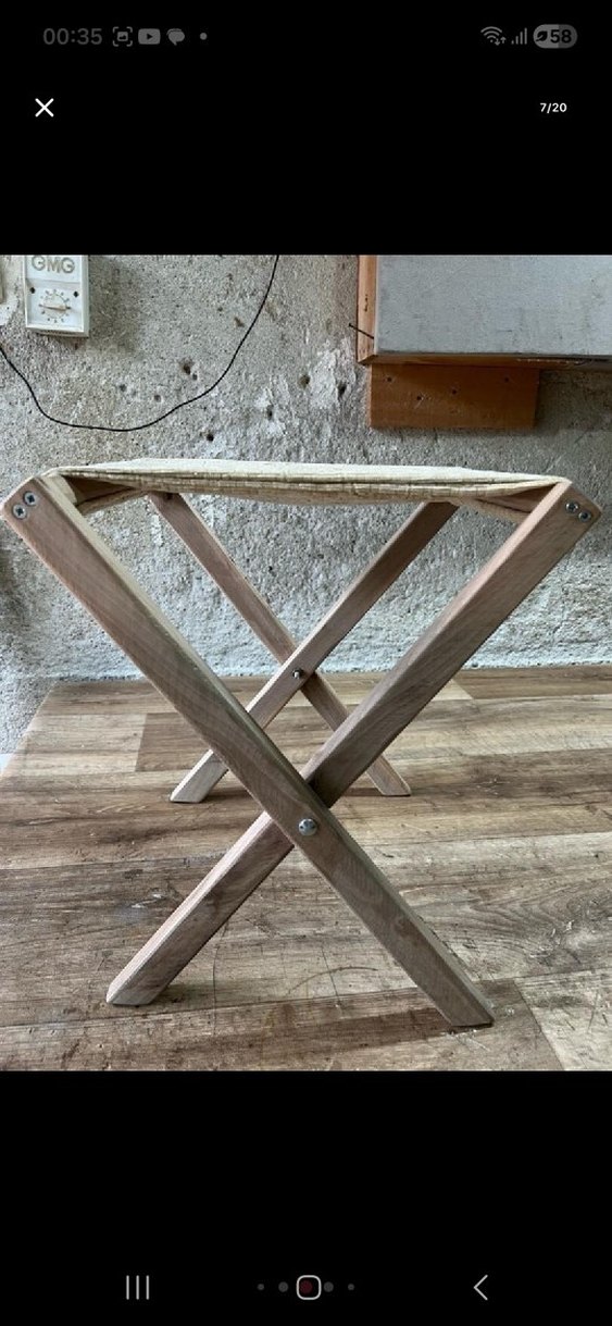 Beyaz Katlanabilir Çocuk Sandalyesi - Görsel 3