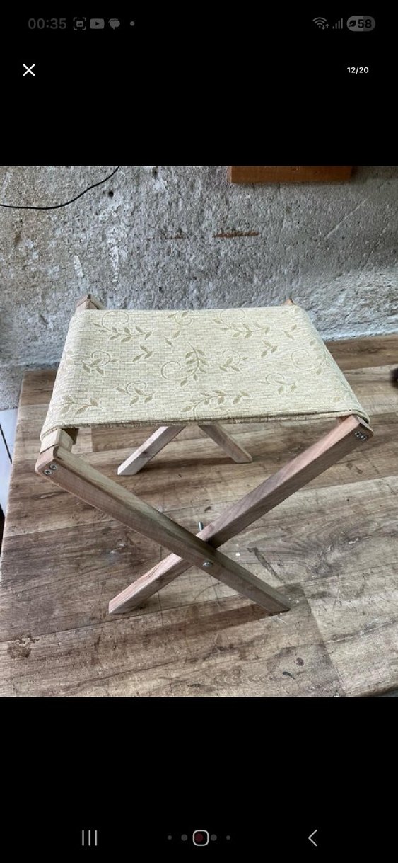 Beyaz Katlanabilir Çocuk Sandalyesi - Görsel 4