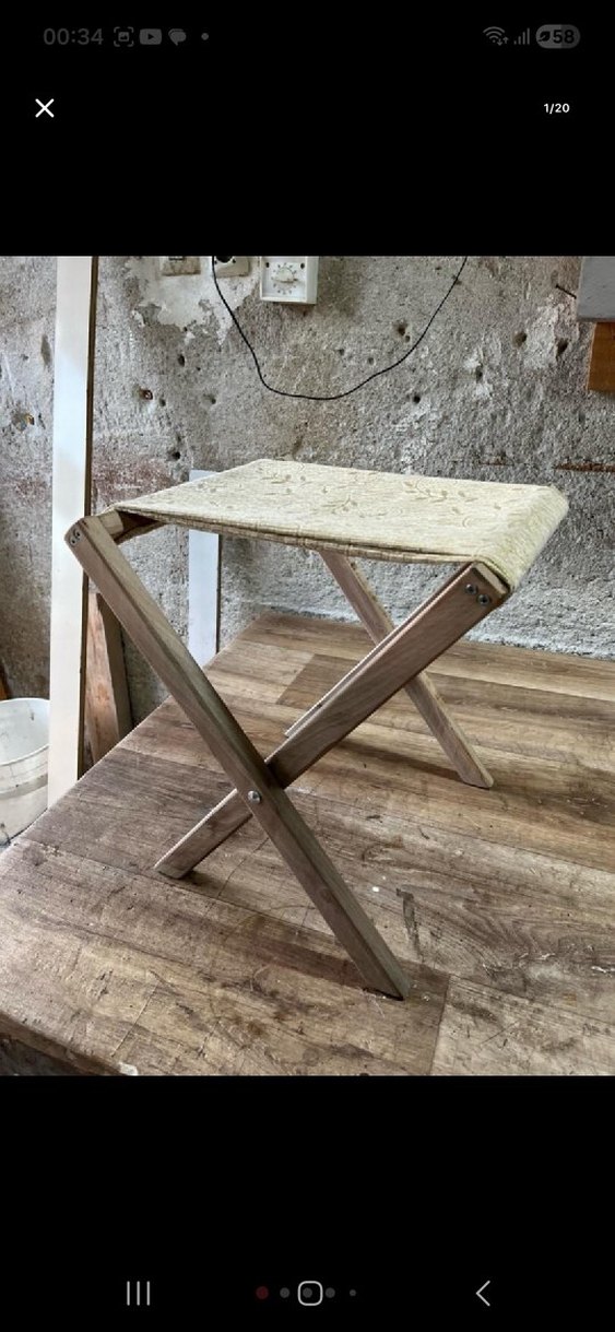 Beyaz Katlanabilir Çocuk Sandalyesi - Görsel 2