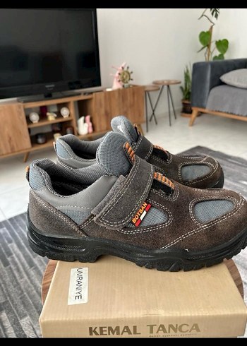 Gri Erkek Günlük Outdoor Ayakkabı Velcro - Görsel 3