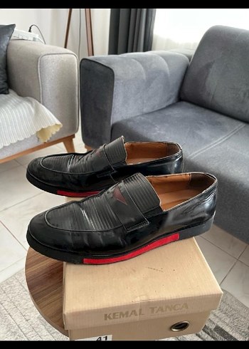 Erkek Siyah Klasik Piliseli Ayakkabı - Görsel 3