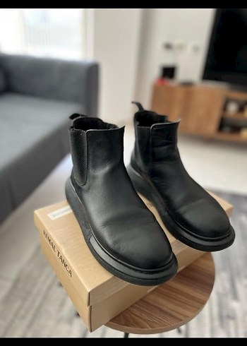 Siyah Platform erkek deri bot - Görsel 3
