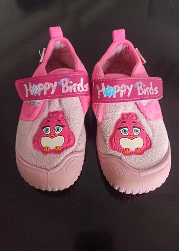 Kız Çocuk Pembe Velcro Spor Ayakkabı - Görsel 2